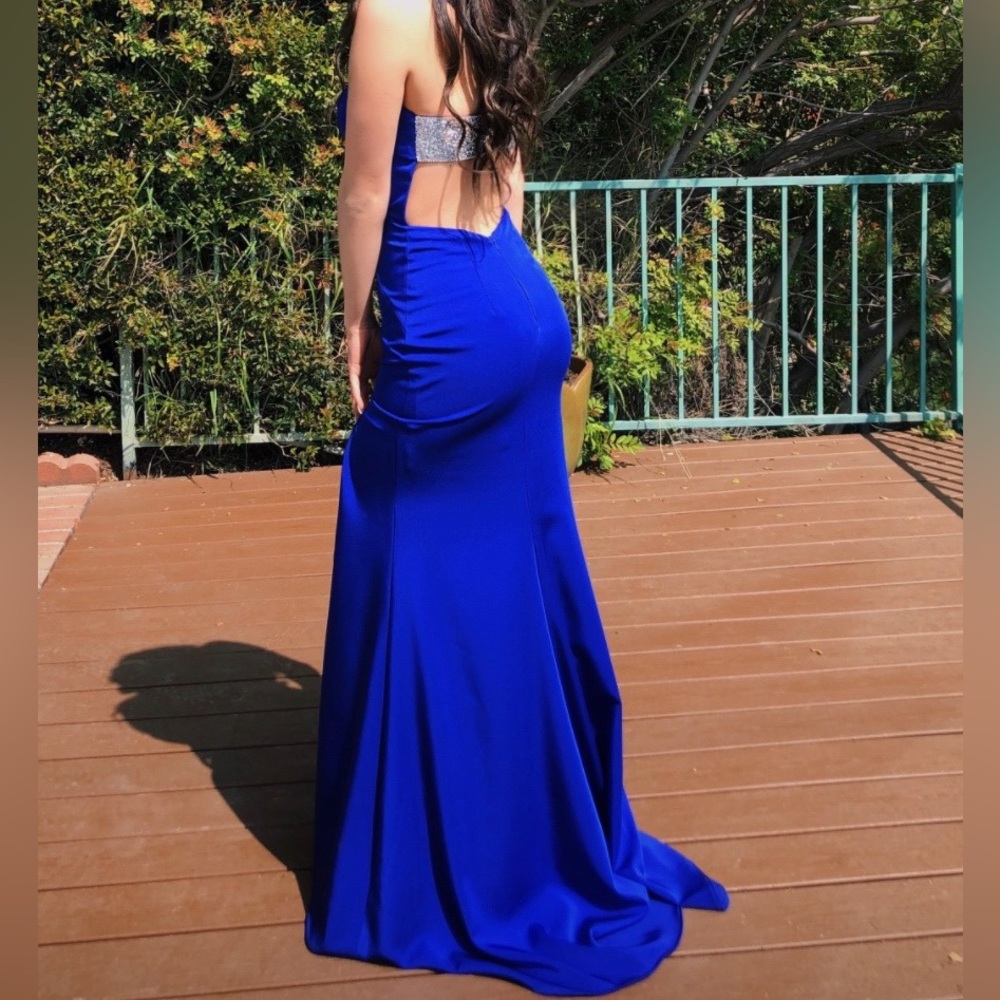 Blush maxi dress size xs